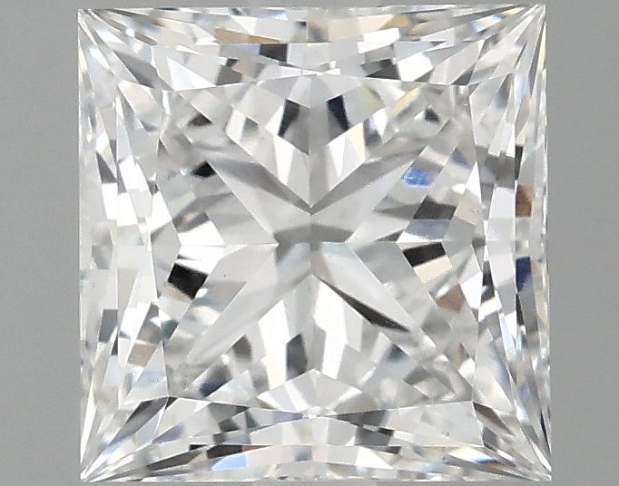 2.08 ct. princess Lab Grown Diamond front image
