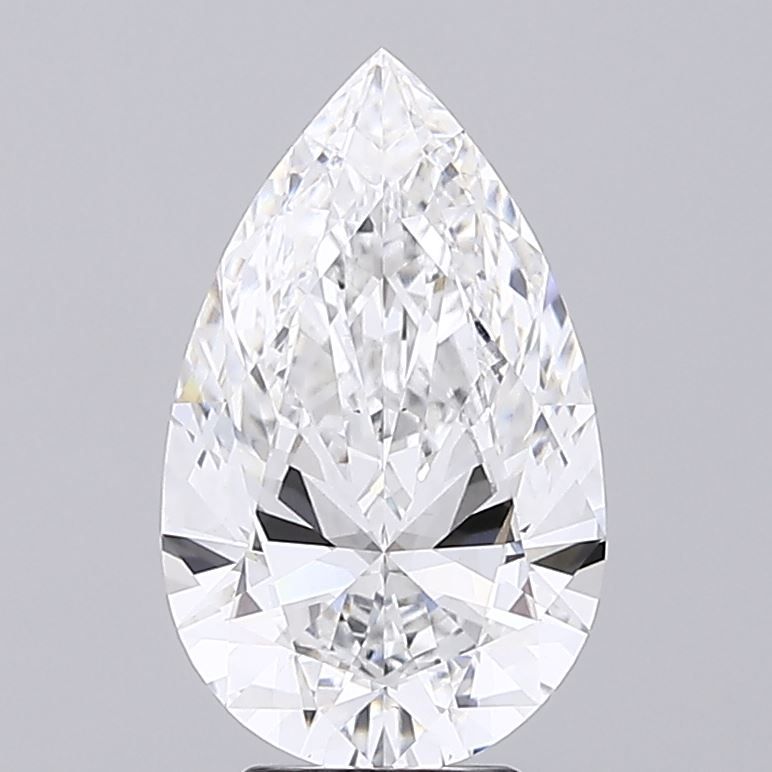 3.05 ct. princess Lab Grown Diamond front image