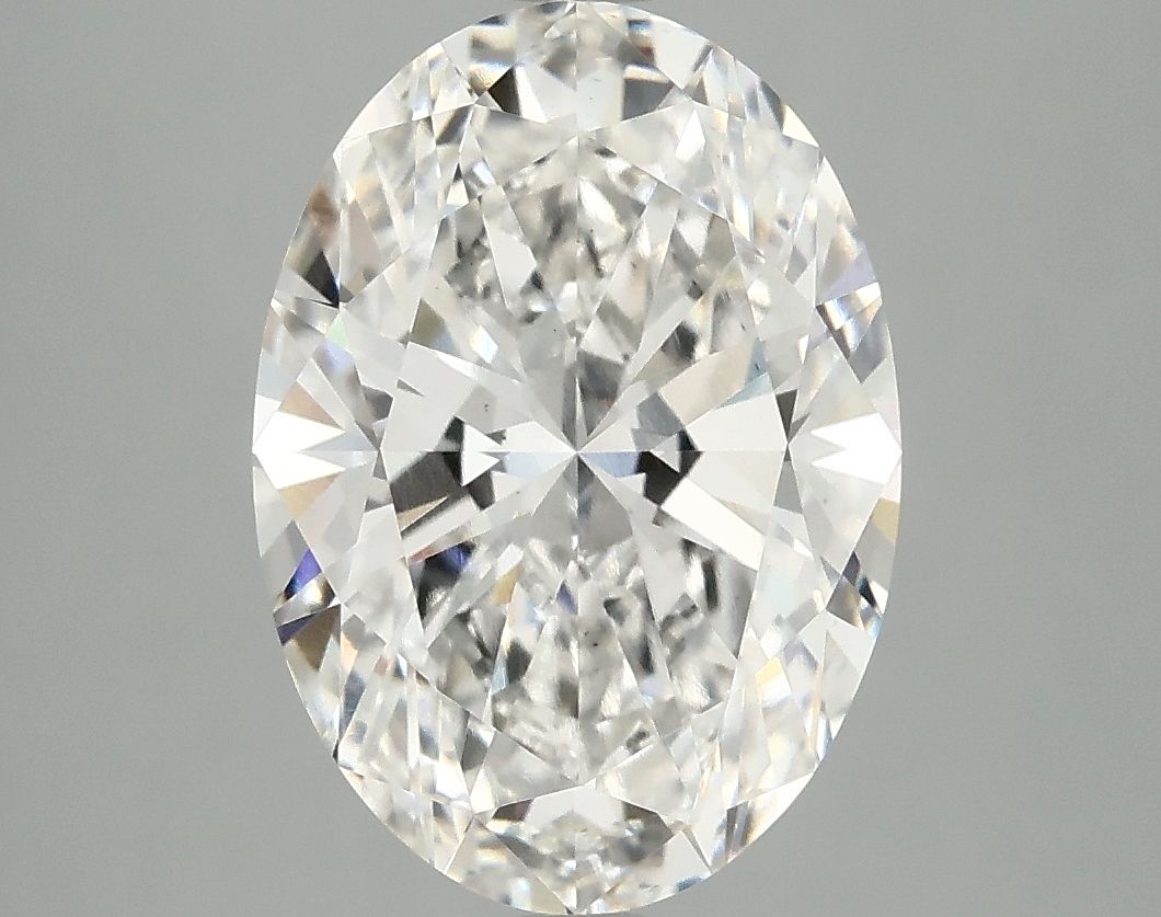 3.94 ct. oval Lab Grown Diamond front image