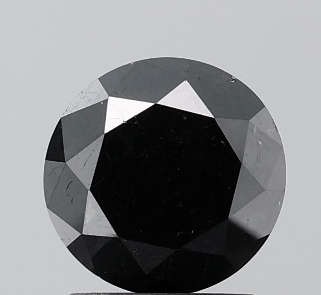 2.41 Carat Round Diamond Black VS2