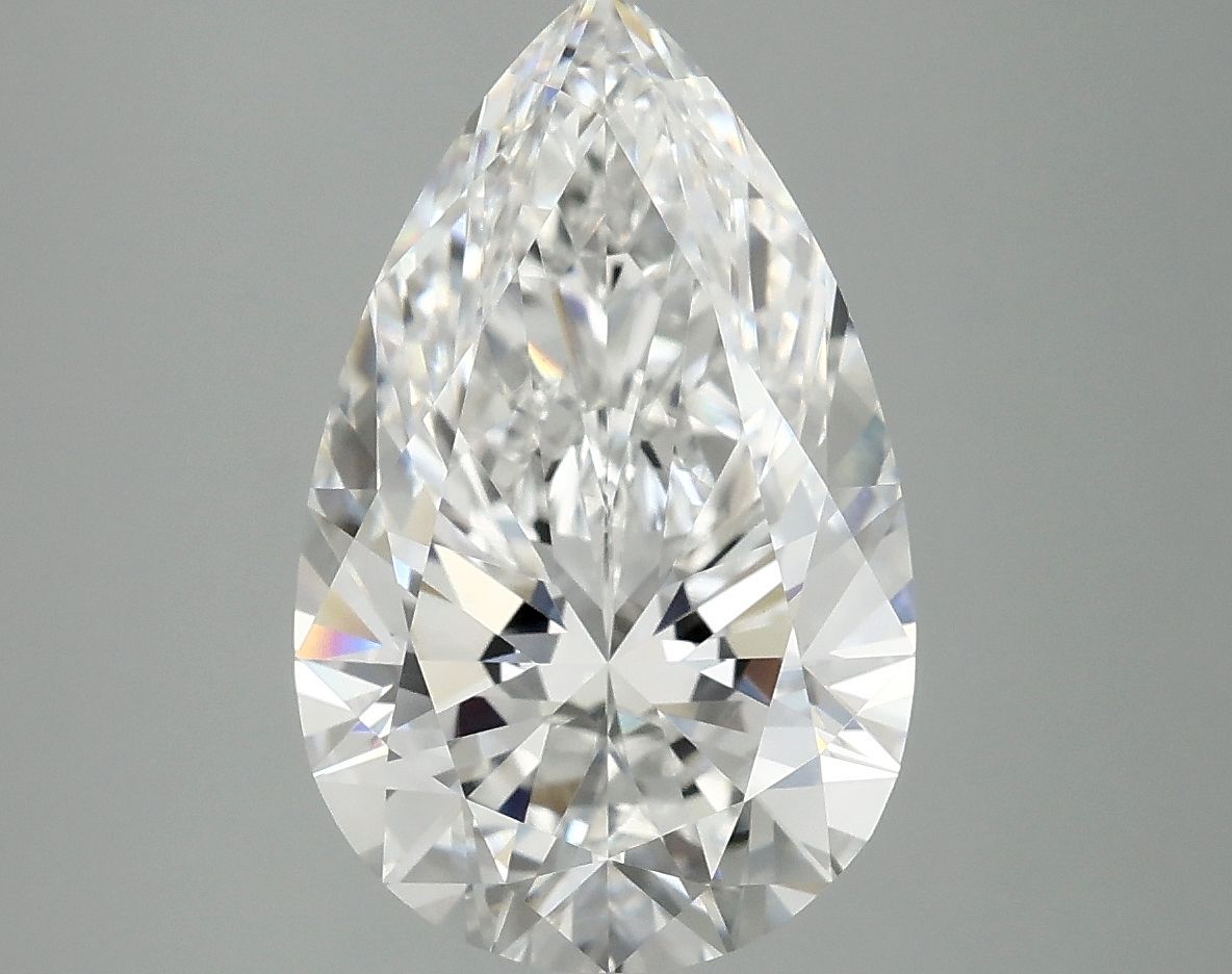 4.10 ct. pear Lab Grown Diamond front image