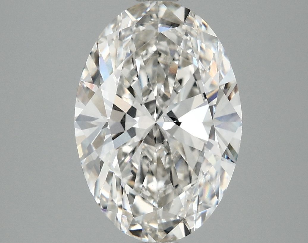 3.01 ct. oval Lab Grown Diamond front image