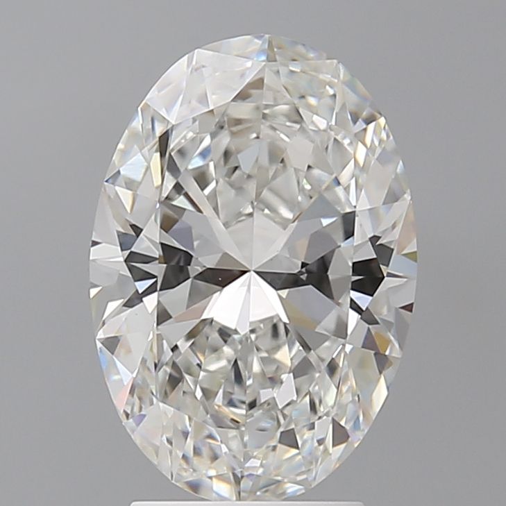 3.10 ct. oval Lab Grown Diamond front image