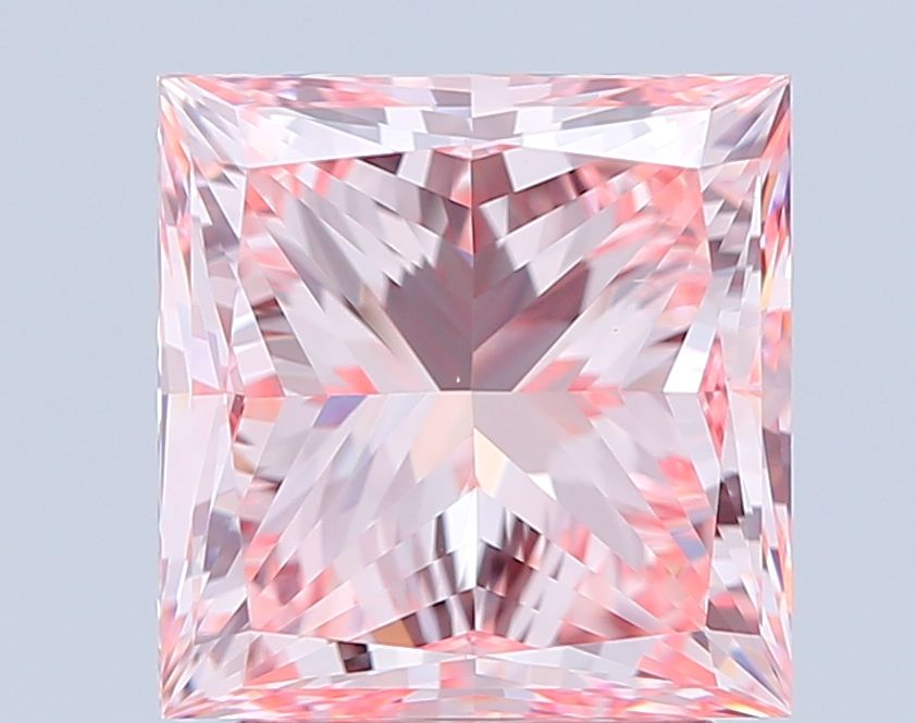 3.01 ct. princess Lab Grown Diamond front image