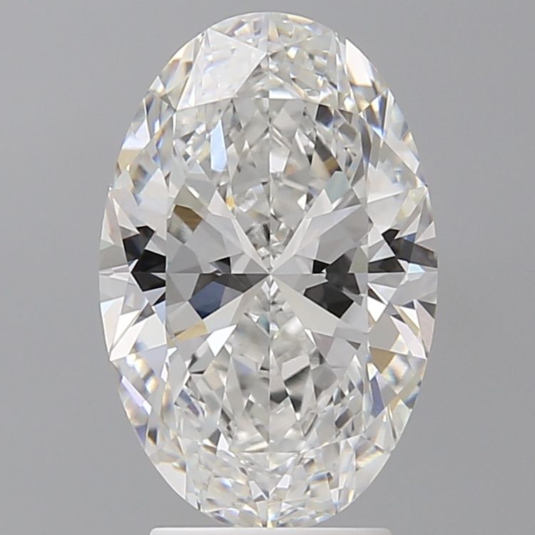 3.60 ct. oval Lab Grown Diamond front image