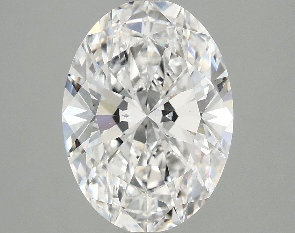 3.02 ct. oval Lab Grown Diamond front image