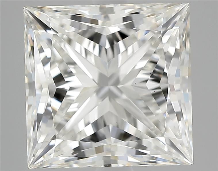 4.37 ct. princess Lab Grown Diamond front image