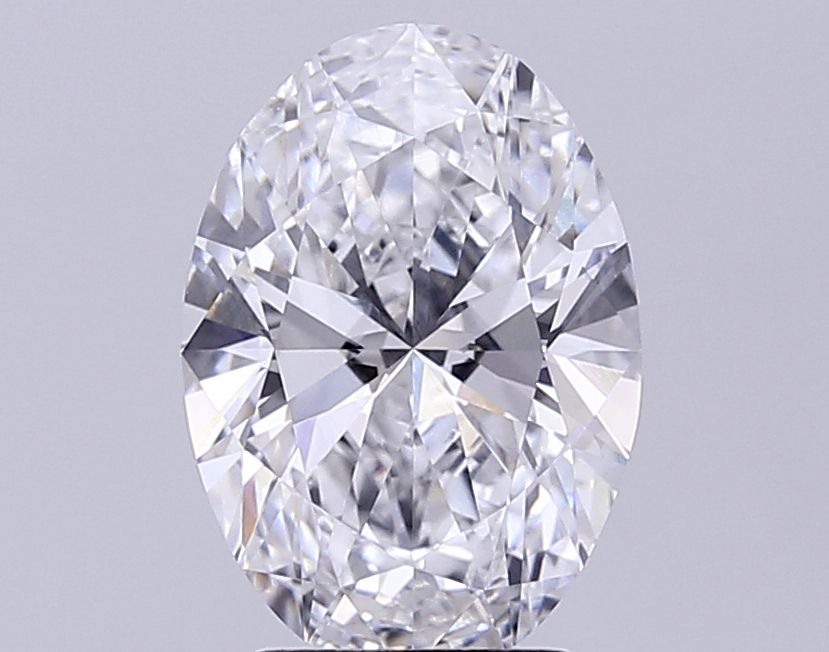 4.05 ct. oval Lab Grown Diamond front image
