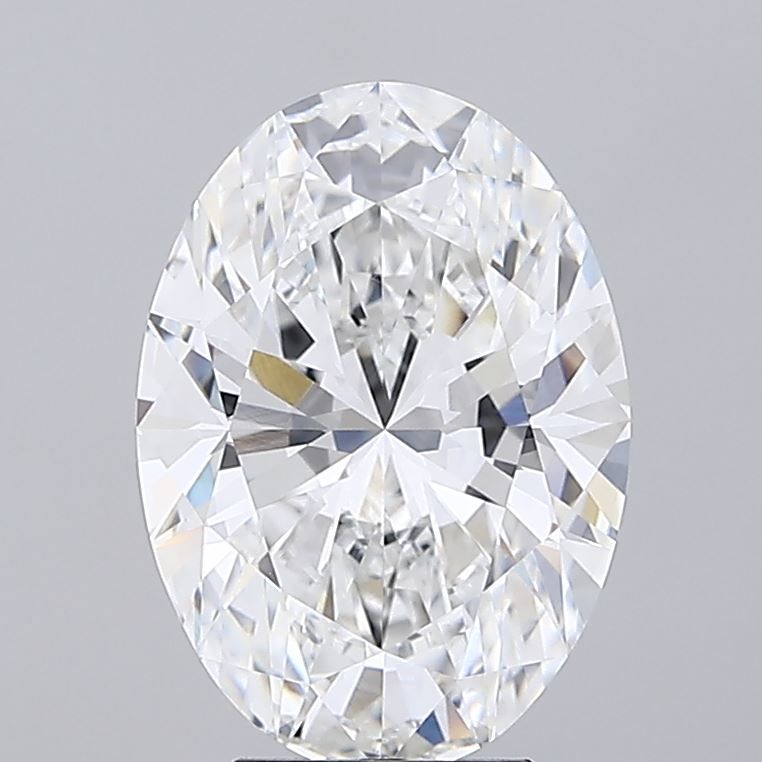5.01 ct. oval Lab Grown Diamond front image