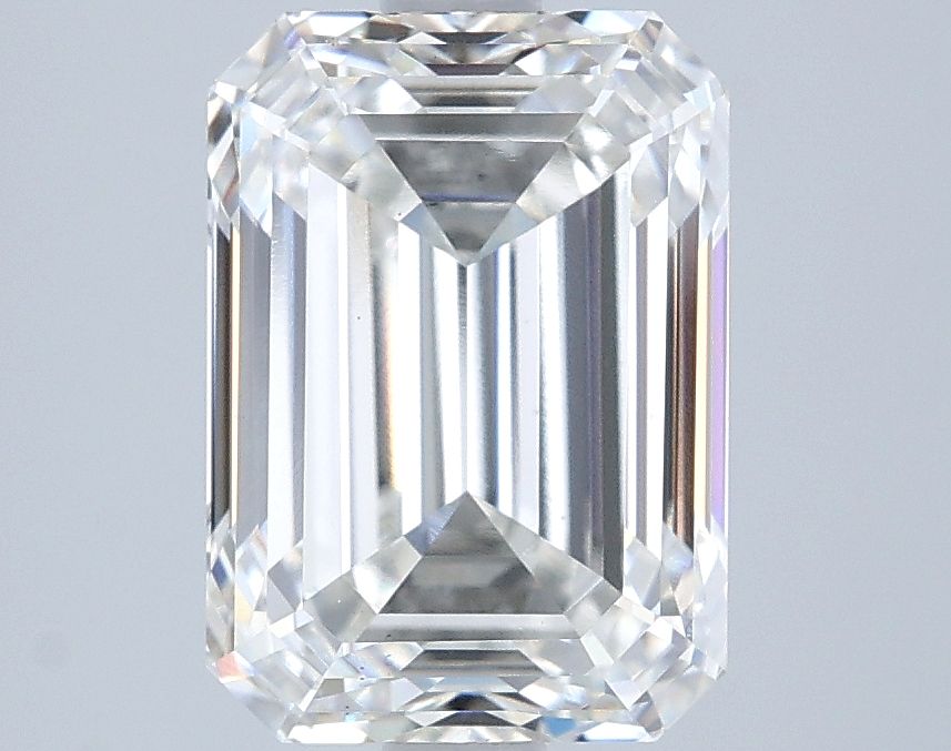 3.54 ct. emerald Lab Grown Diamond front image