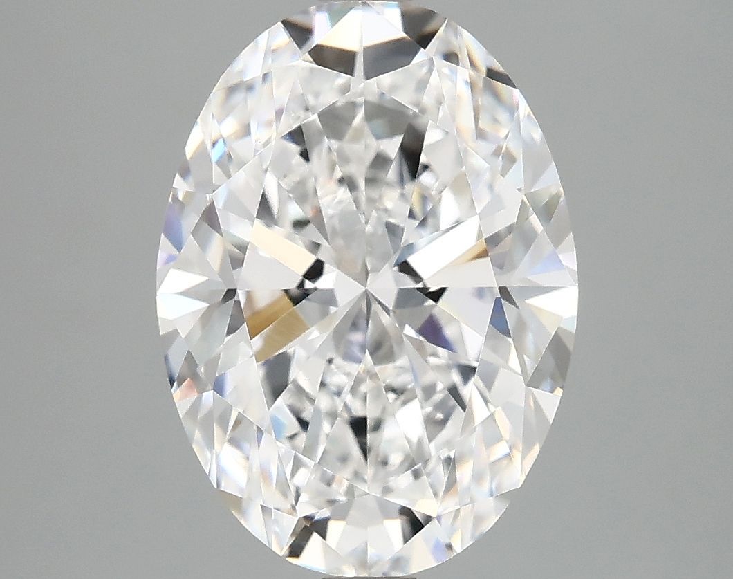 4.10 ct. oval Lab Grown Diamond front image