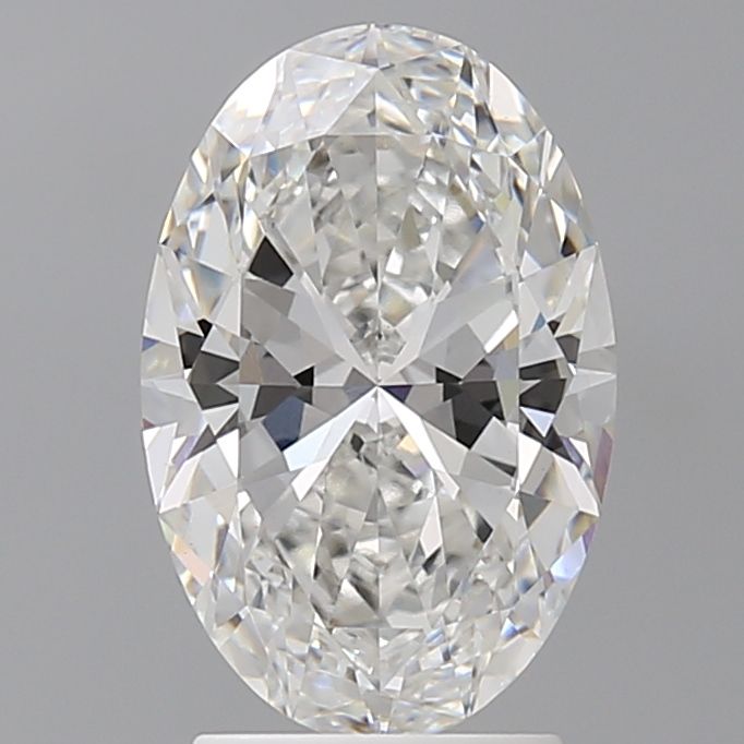 2.60 ct. oval Lab Grown Diamond front image