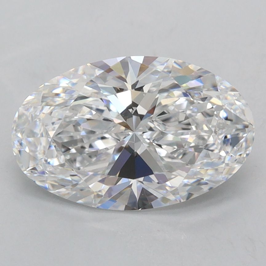 1.92 ct. oval Lab Grown Diamond front image
