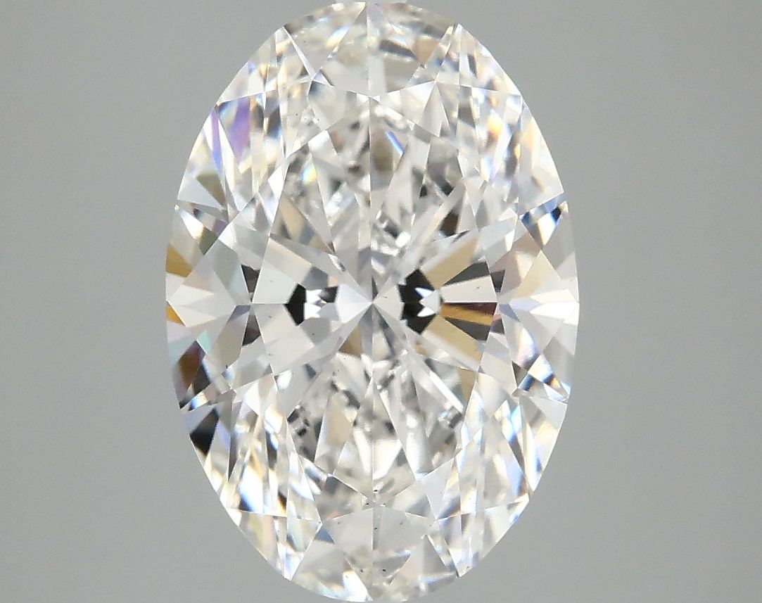 3.95 ct. oval Lab Grown Diamond front image