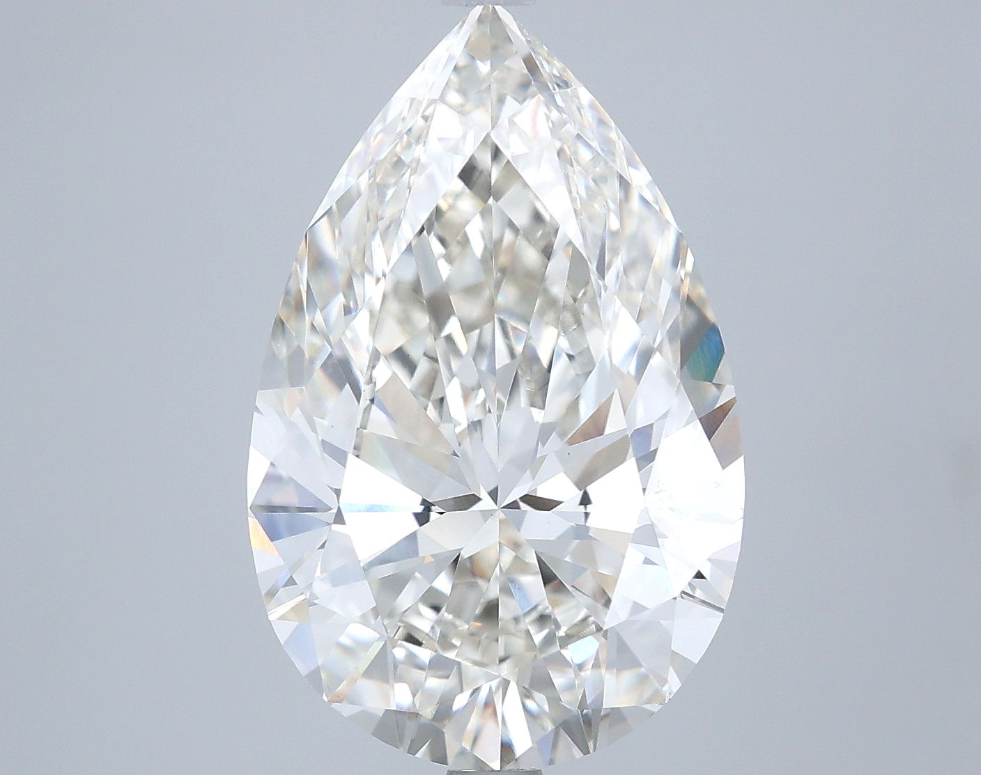 7.07 ct. pear Lab Grown Diamond front image