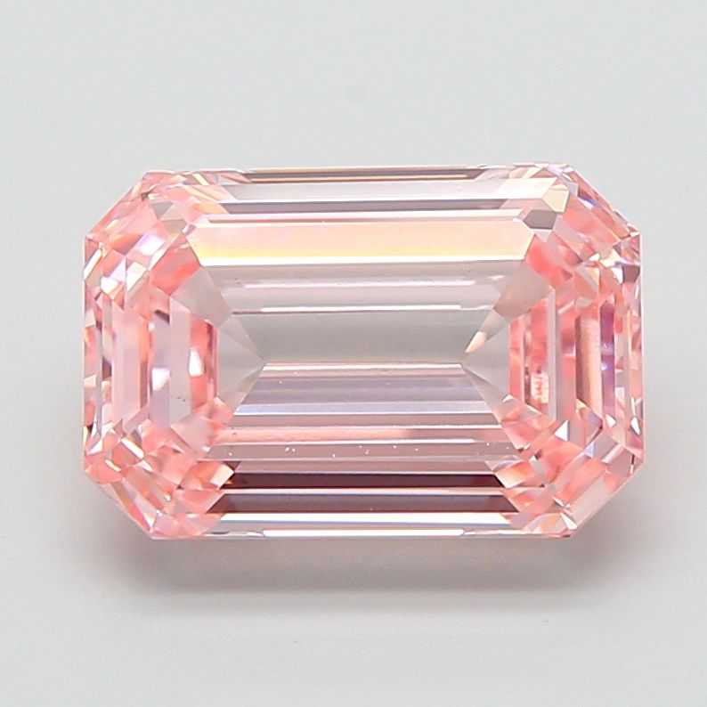 3.55 ct. emerald Lab Grown Diamond front image