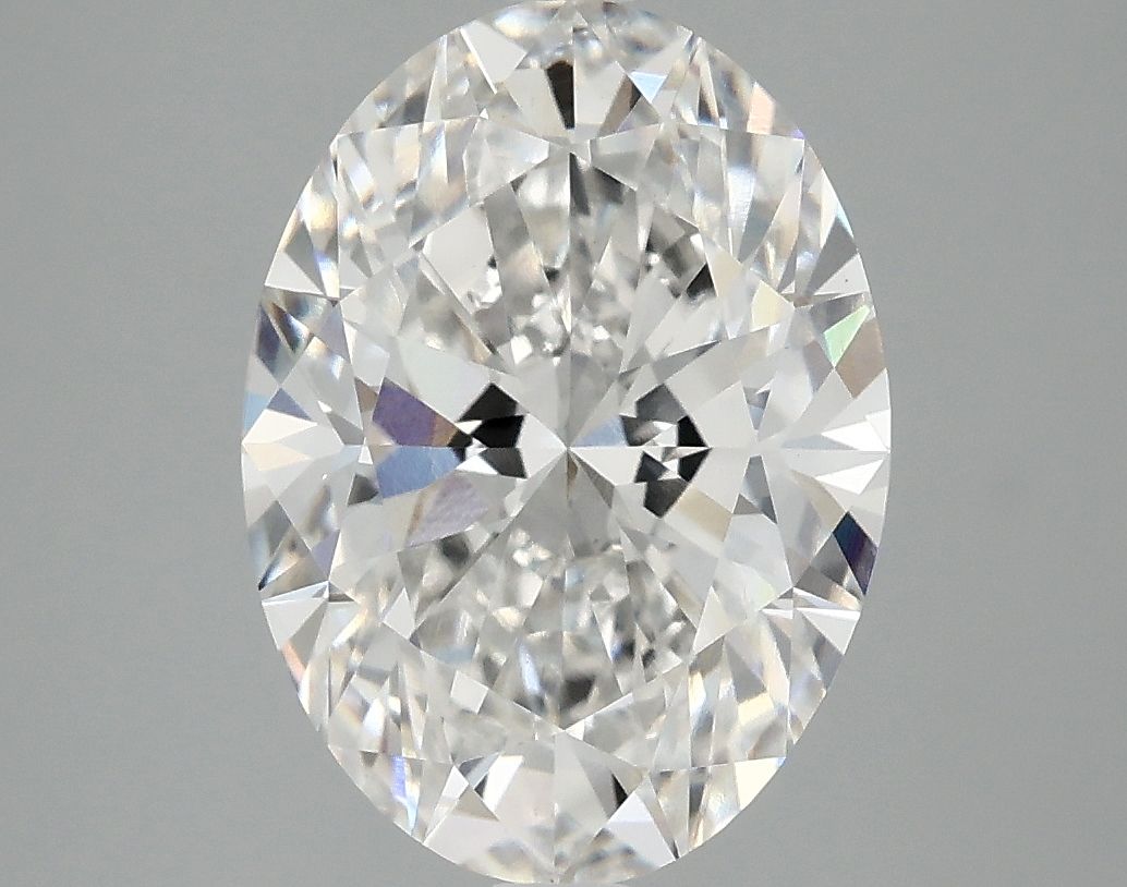 3.93 ct. oval Lab Grown Diamond front image