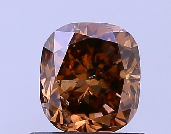 1 Carat Cushion brilliant Diamond Fancy Brown SI2