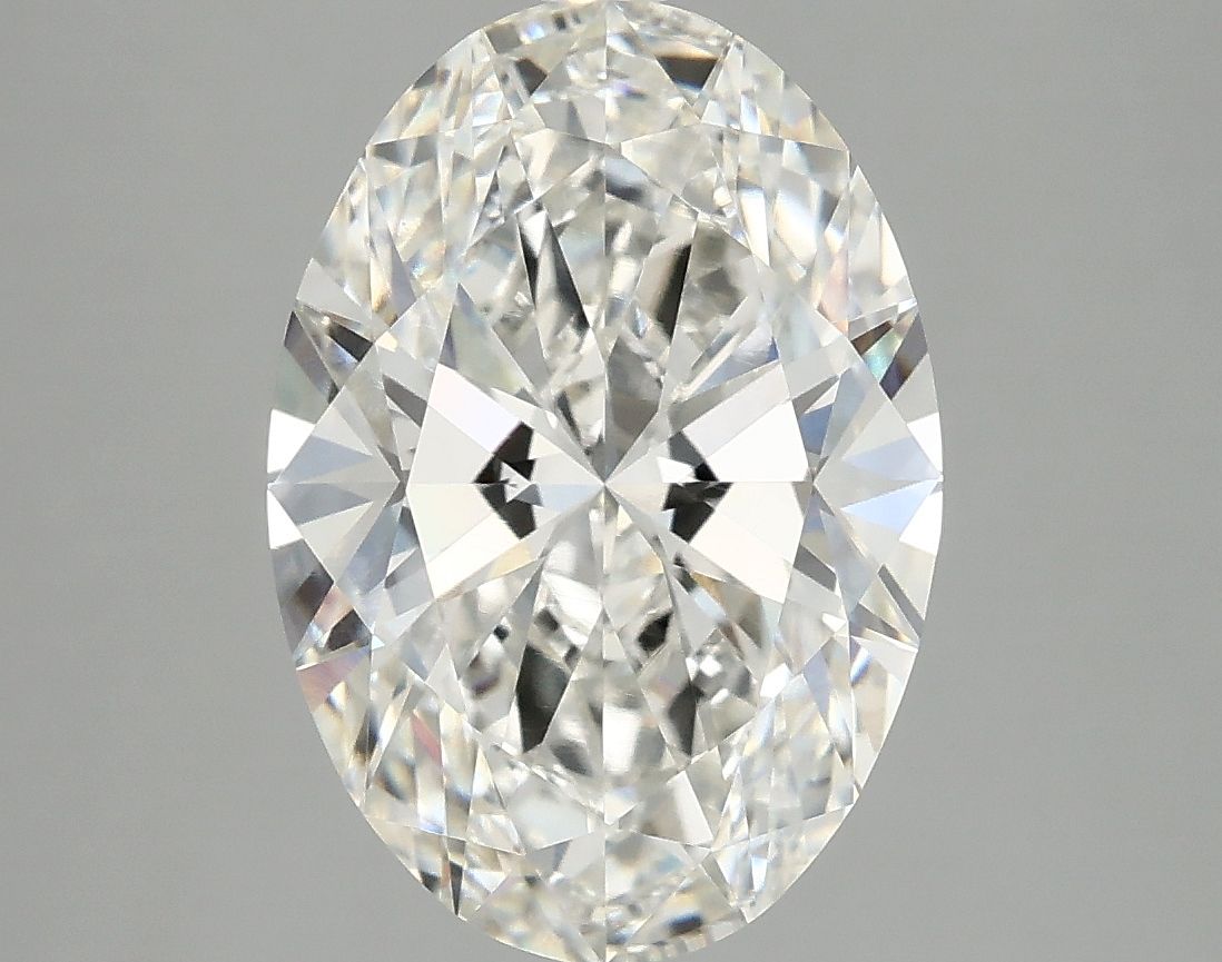 3.92 ct. oval Lab Grown Diamond front image