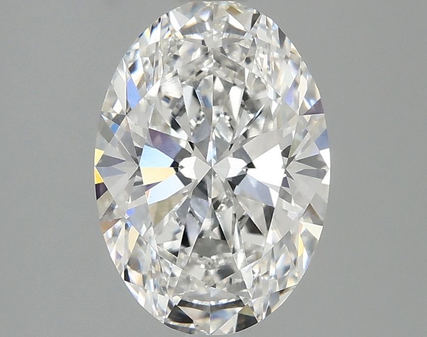 2.02 ct. oval Lab Grown Diamond front image