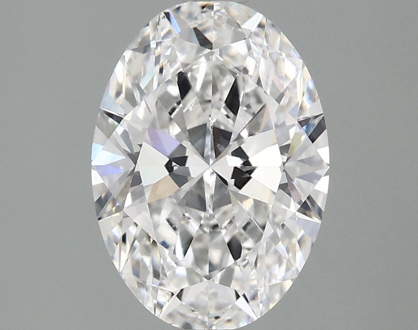 1.92 ct. oval Lab Grown Diamond front image