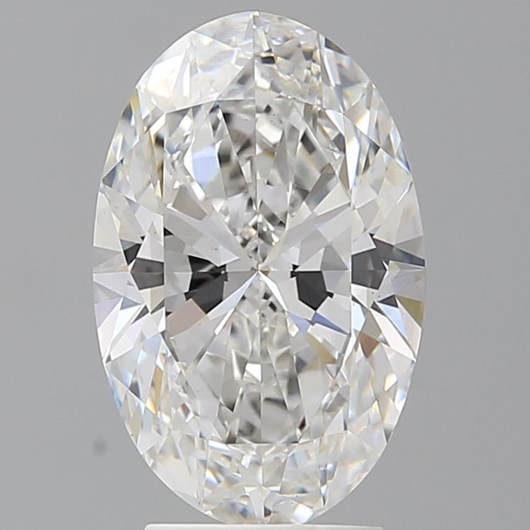 3.53 ct. oval Lab Grown Diamond front image