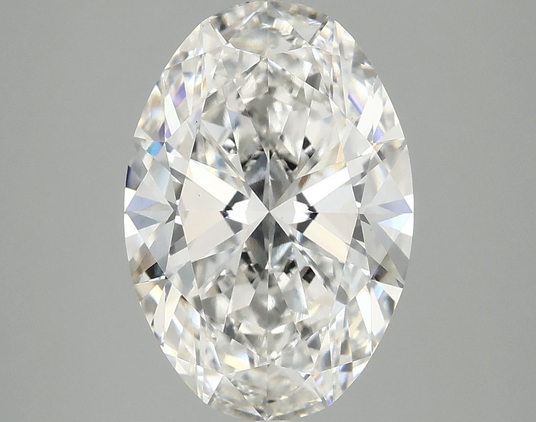 3.75 ct. oval Lab Grown Diamond front image
