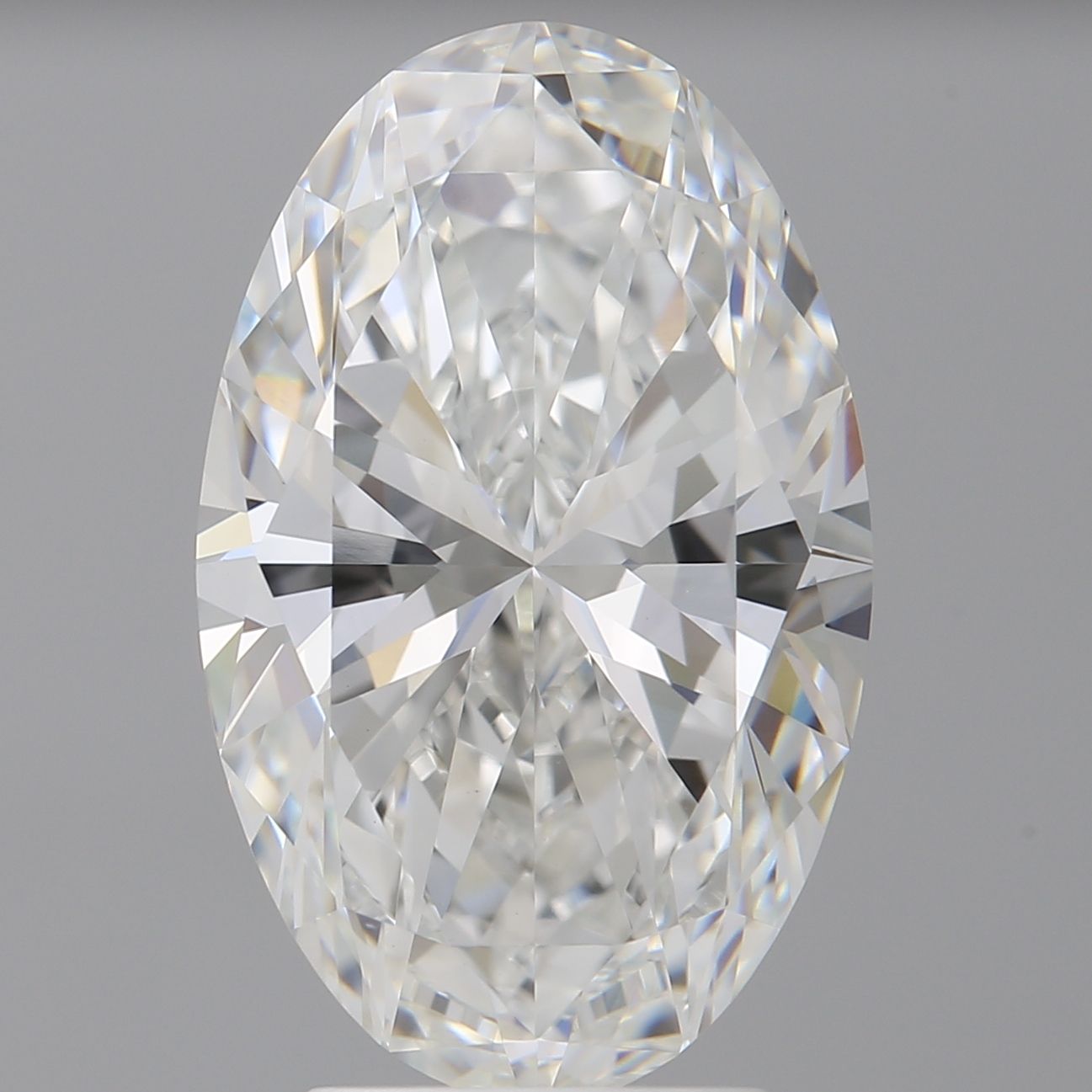 4.05 ct. oval Lab Grown Diamond front image