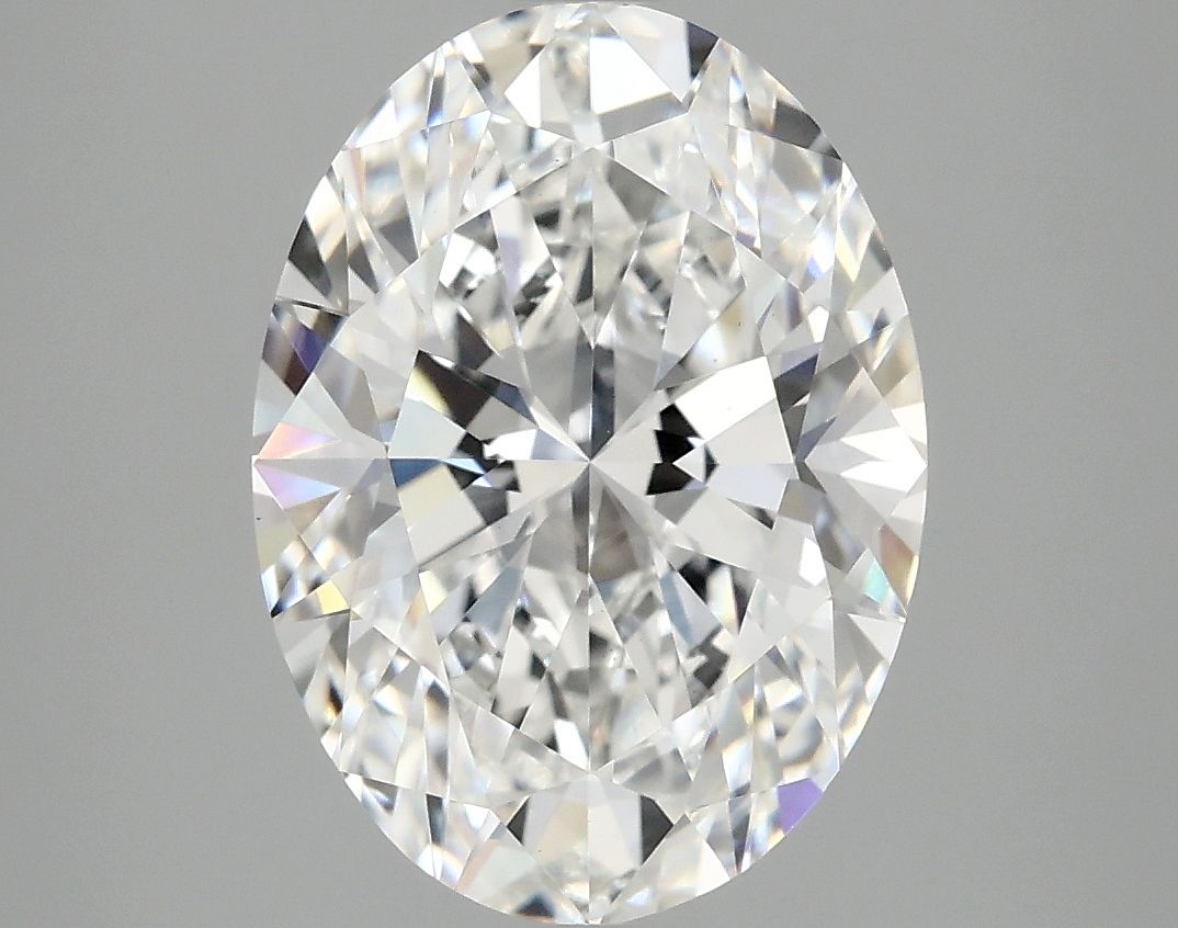 3.83 ct. oval Lab Grown Diamond front image