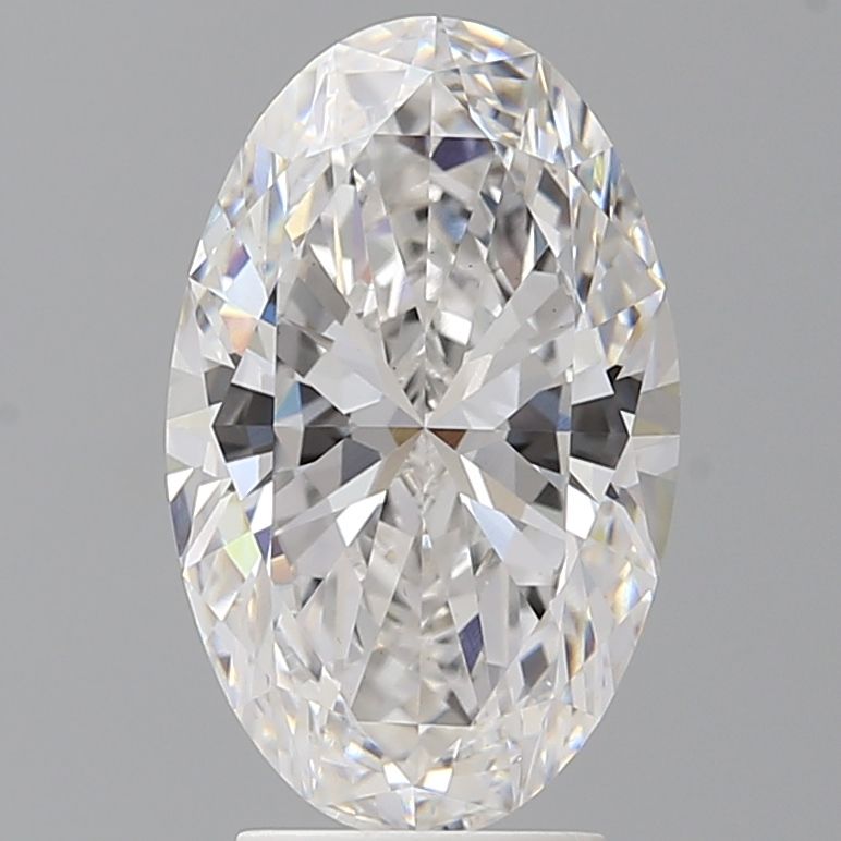 3.51 ct. oval Lab Grown Diamond front image
