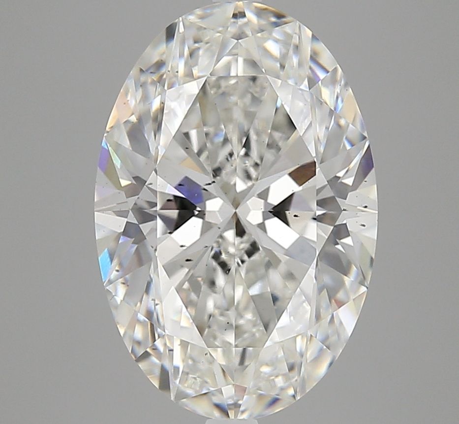 5.67 ct. oval Lab Grown Diamond front image