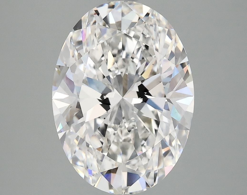 3.85 ct. oval Lab Grown Diamond front image
