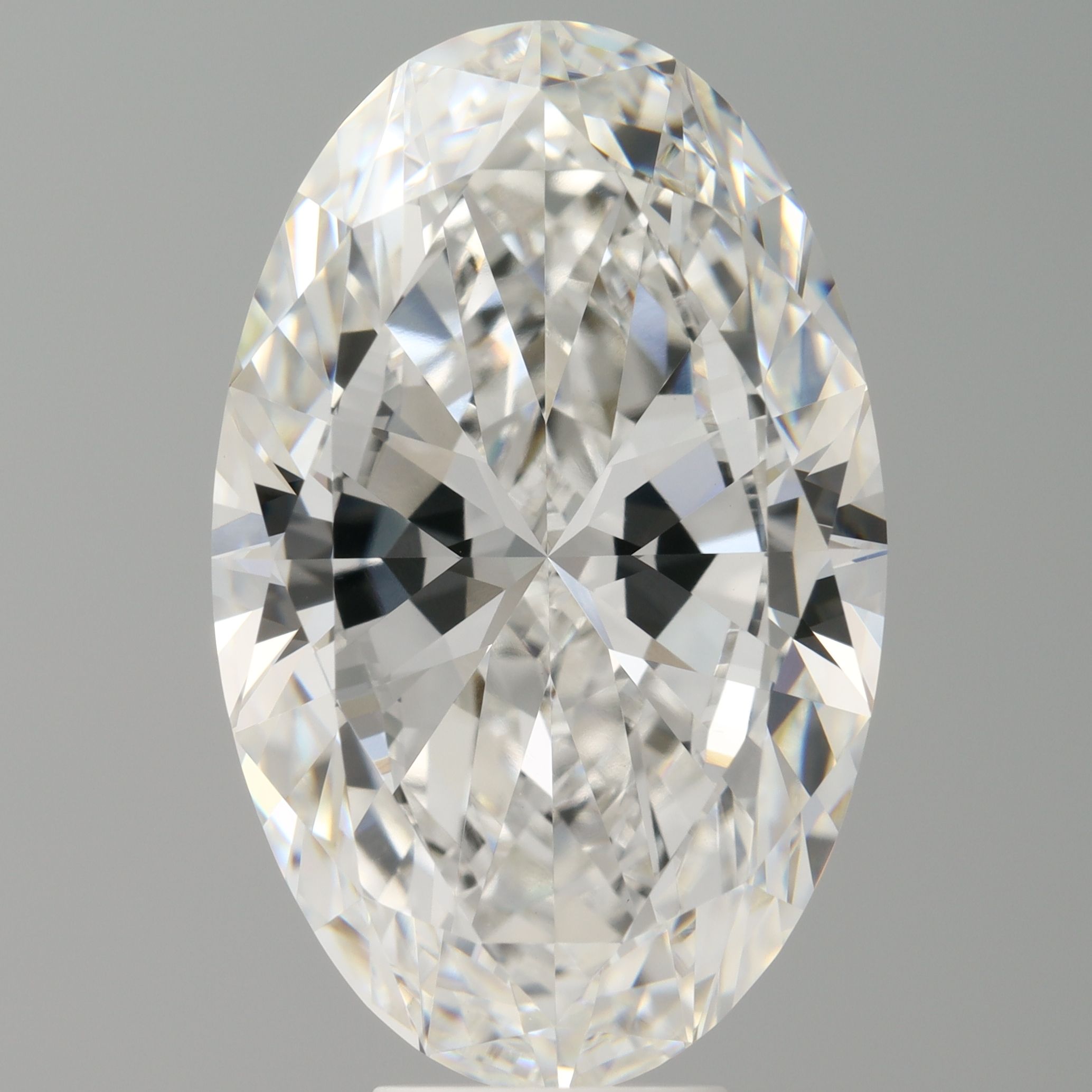 9.03 ct. oval Lab Grown Diamond front image