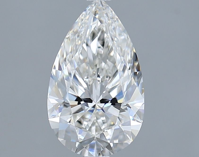 2.01 carat f VS1 EX Cut IGI pear diamond