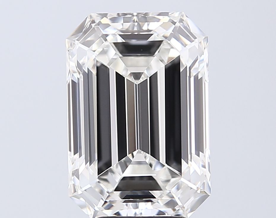 6.08 ct. emerald Lab Grown Diamond front image