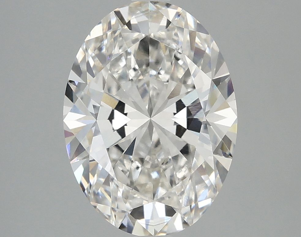 3.03 ct. oval Lab Grown Diamond front image