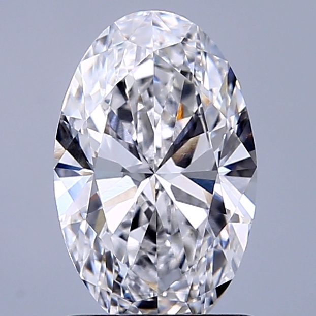 1.10 ct. oval Lab Grown Diamond front image