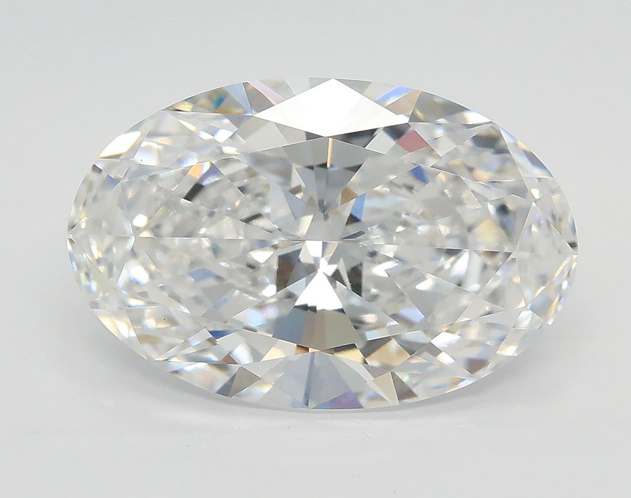 4.02 ct. oval Lab Grown Diamond front image