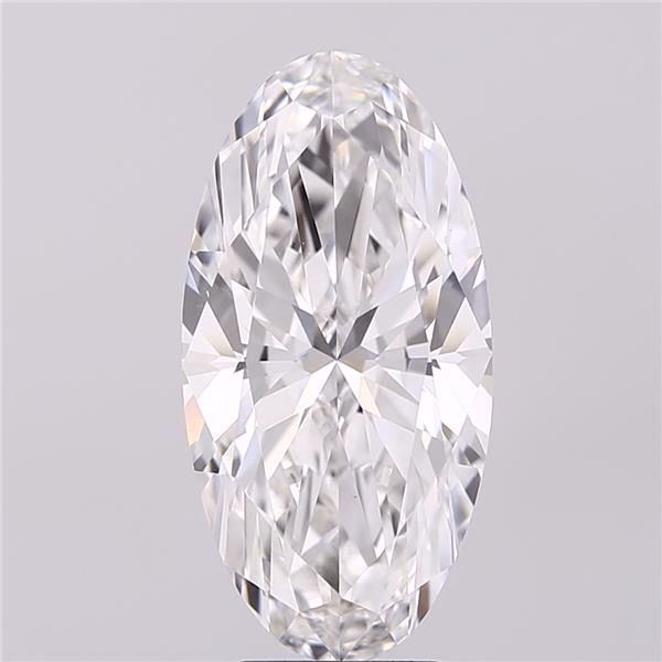 5.16 ct. oval Lab Grown Diamond front image