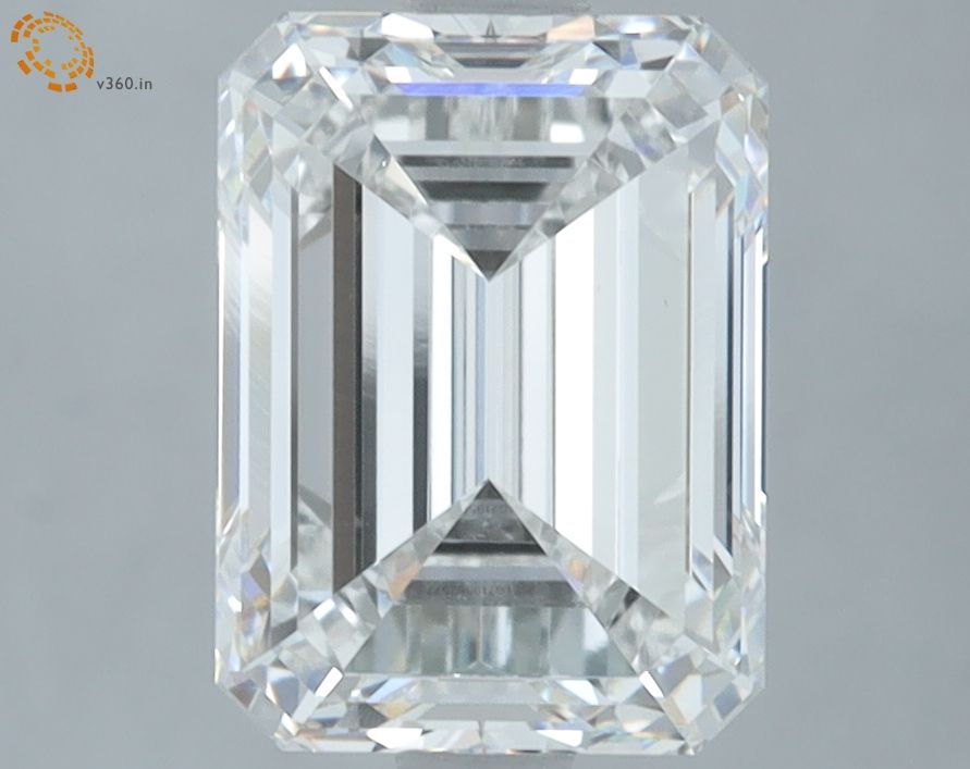 3.04 ct. emerald Lab Grown Diamond front image