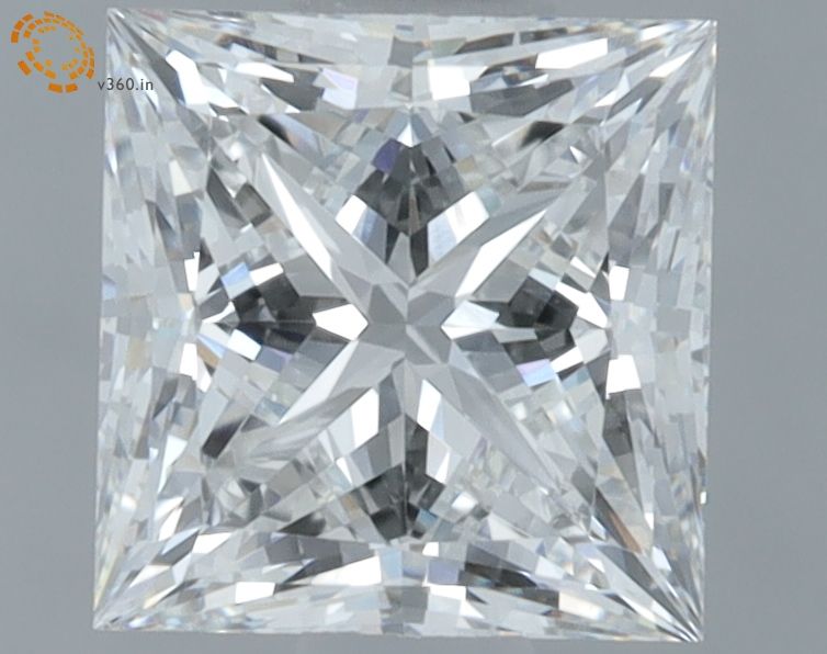 1.09 ct. princess Lab Grown Diamond front image