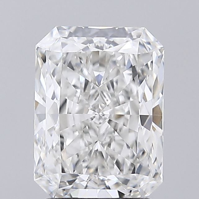 2.09 carat f VVS2 EX Cut IGI radiant diamond