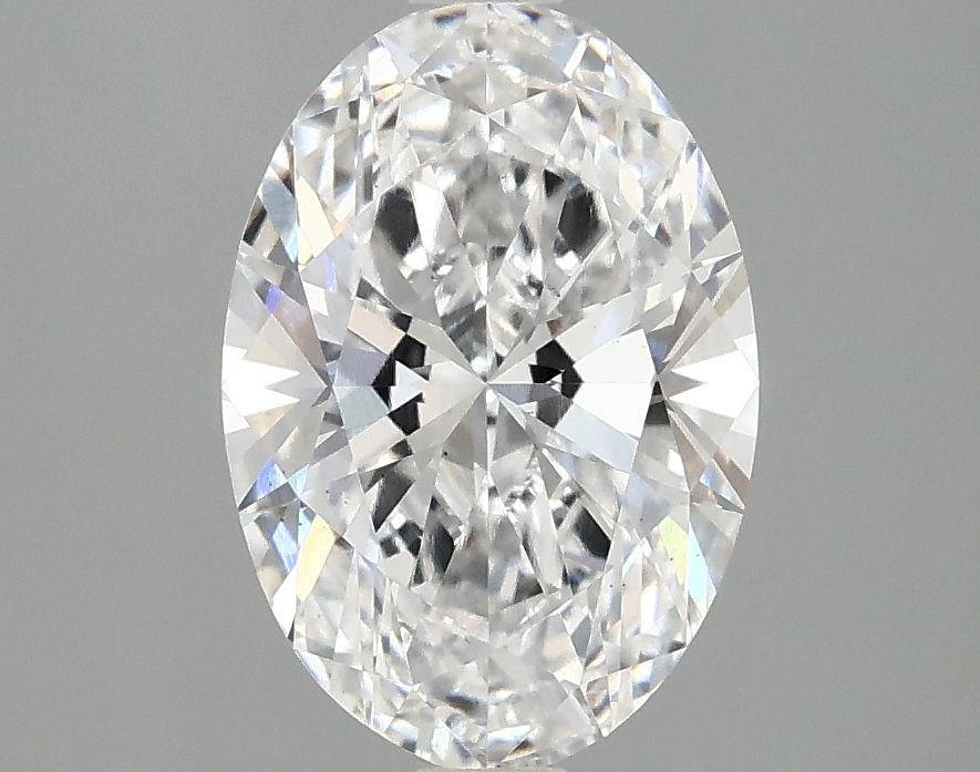 2.10 ct. oval Lab Grown Diamond front image