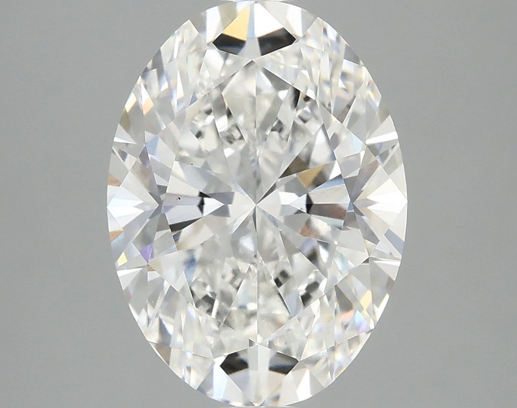4.06 ct. oval Lab Grown Diamond front image
