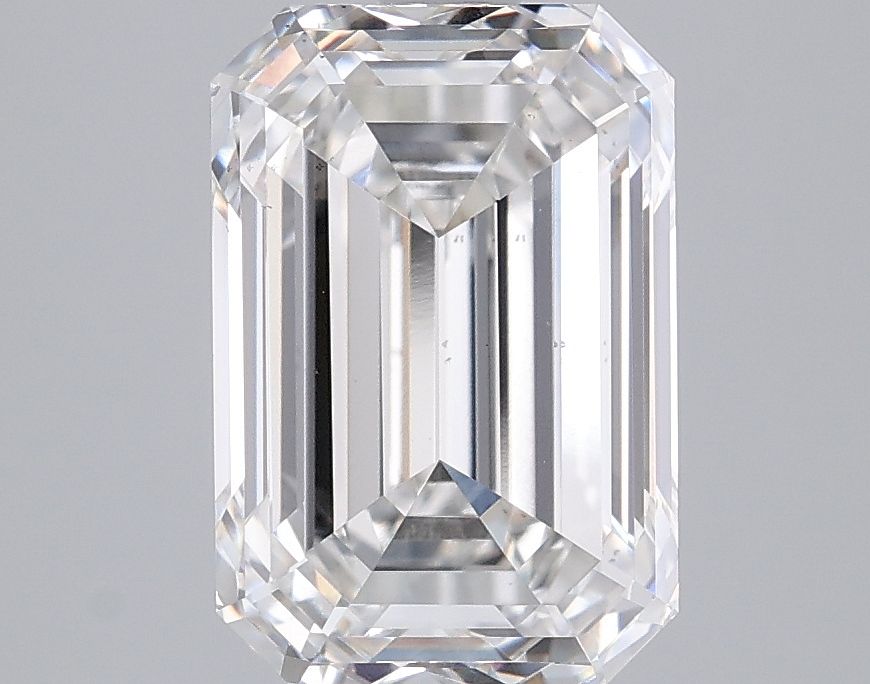 3.54 ct. emerald Lab Grown Diamond front image