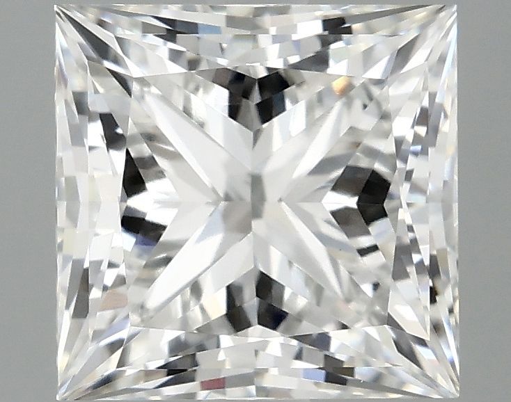 2.57 ct. princess Lab Grown Diamond front image