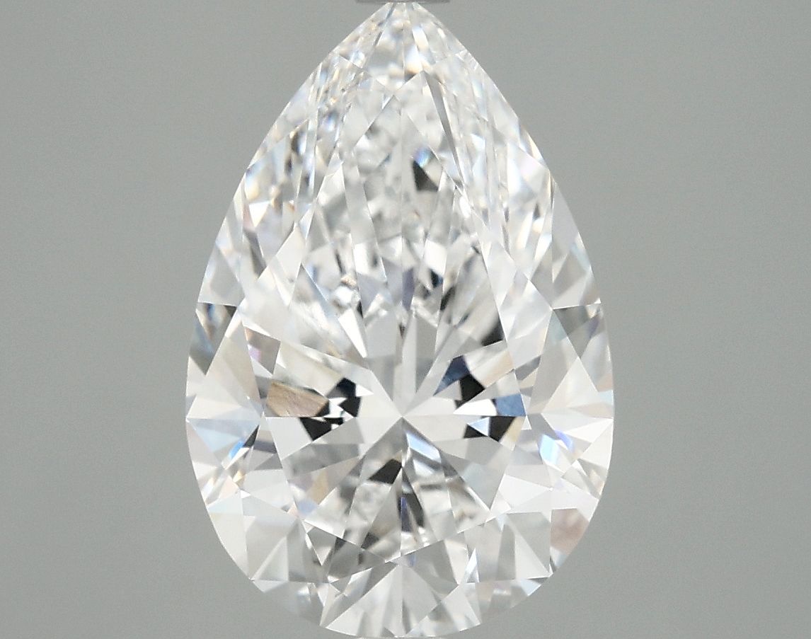 4.10 ct. pear Lab Grown Diamond front image