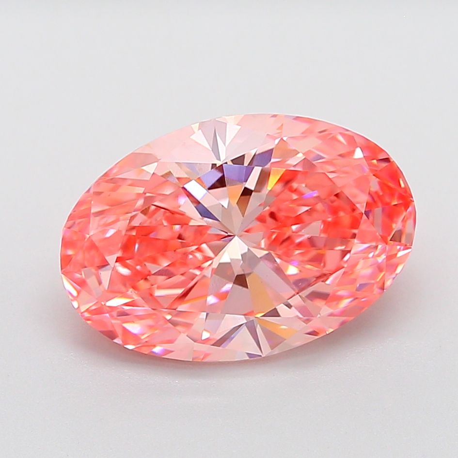7.06 ct. oval Lab Grown Diamond front image
