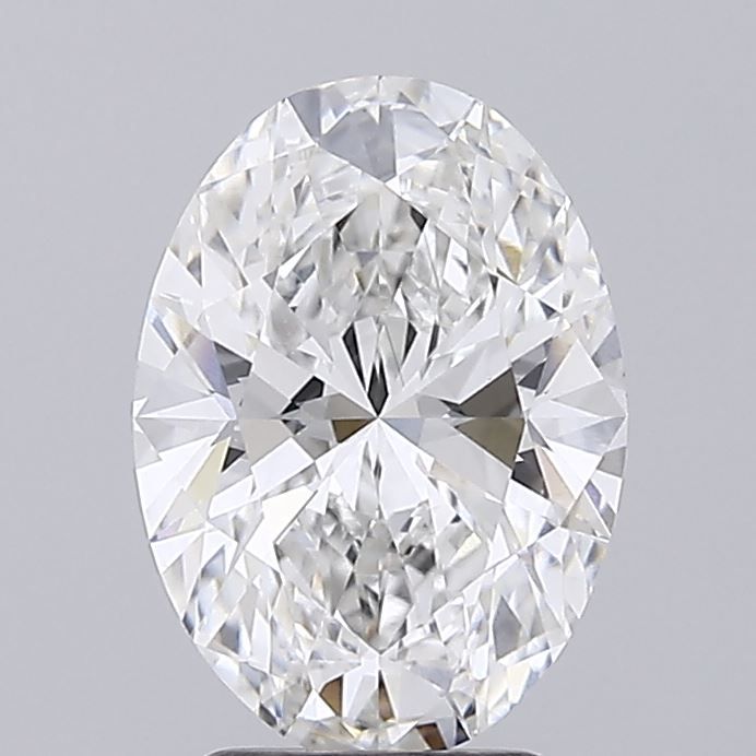 3.02 ct. oval Lab Grown Diamond front image