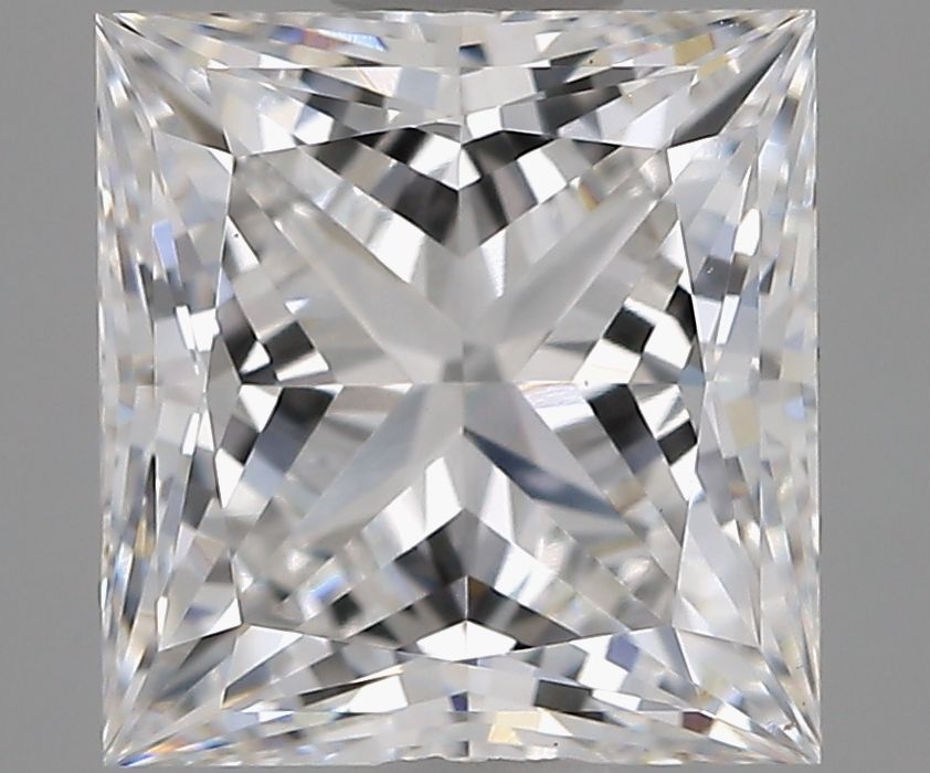 2.66 carat d VVS2 EX Cut IGI princess diamond